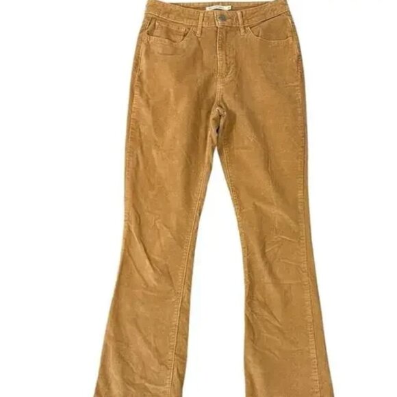 Levi's Tan Bootcut Corduroy Pants - Picture 1 of 6
